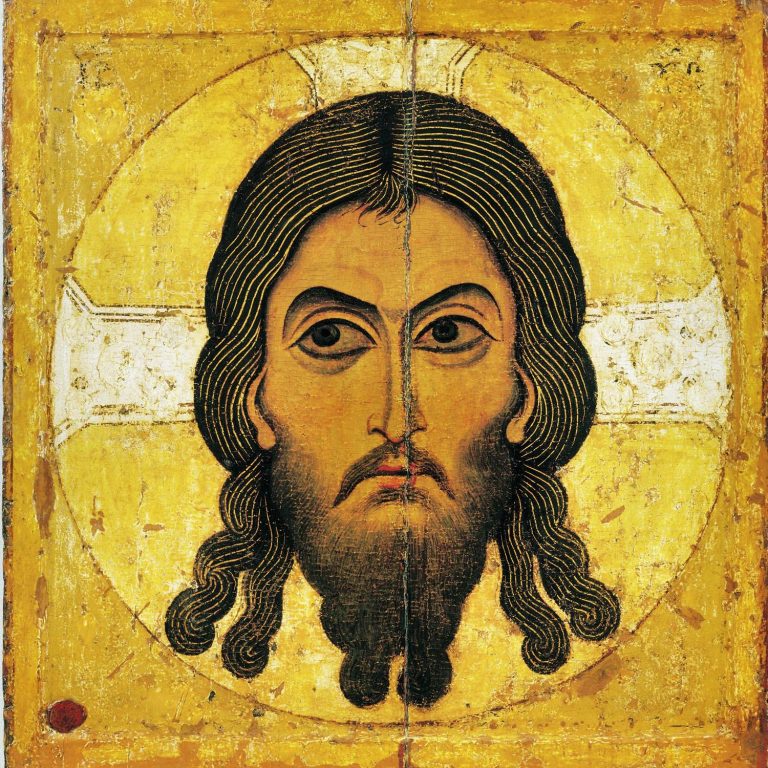 Typische Abb. Mandyllion, Kreml 12. Jh.